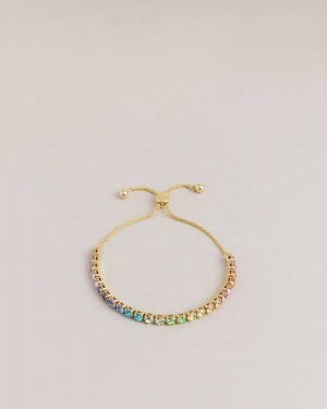 Assorted Ted Baker Melrah Crystal Drawstring Bracelet | ZA0001897