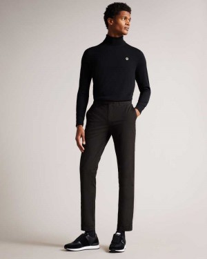 Black Ted Baker Genay Slim Chinos | ZA0001571