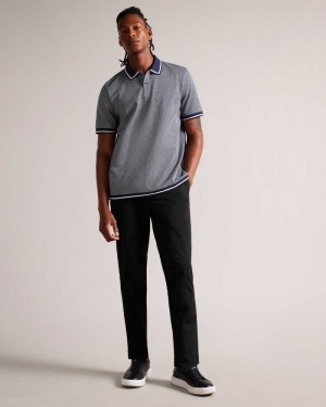 Black Ted Baker Genbee Casual Relaxed Chinos | ZA0001568