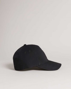 Black Ted Baker Tristen Baseball Cap | ZA0001840