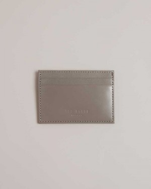 Charcoal Ted Baker Tencard Laser Etched Card Holder | ZA0000373