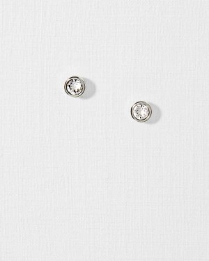 Crystal Ted Baker Sinaa Round Stud Earrings | ZA0001949