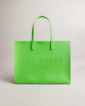 Green Ted Baker Sukicon Large Icon Bag | ZA0000327