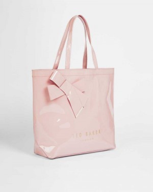 Pale Pink Ted Baker Nicon Knot Bow Large Icon | ZA0000448