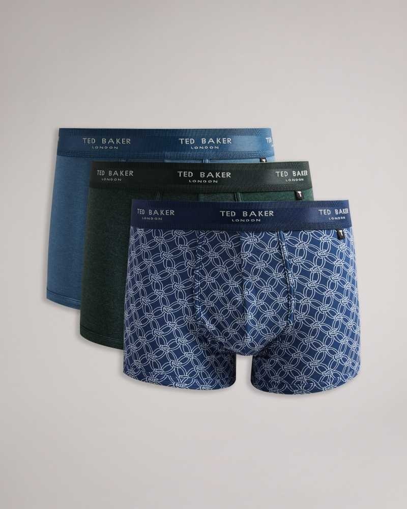 Assorted Ted Baker Coonor 3 Pack Assorted Trunks | ZA0001573