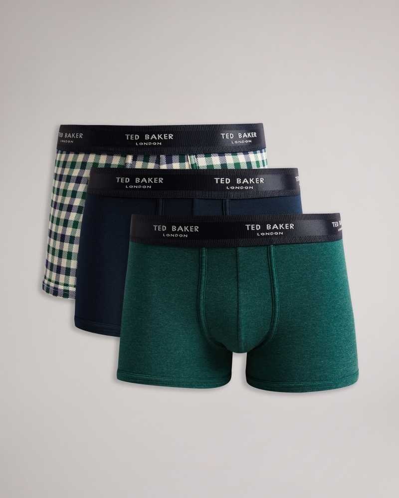 Assorted Ted Baker Ismael 3 Pack Assorted Trunks | ZA0001572