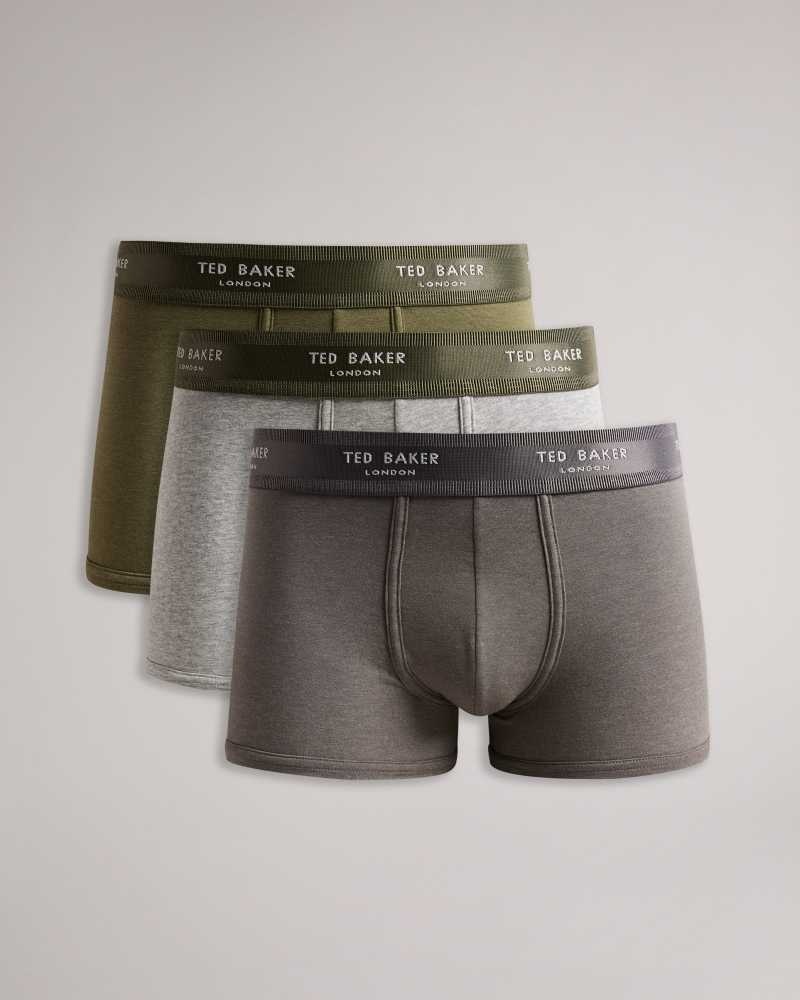 Assorted Ted Baker Marceau 3 Pack Assorted Trunks | ZA0001596