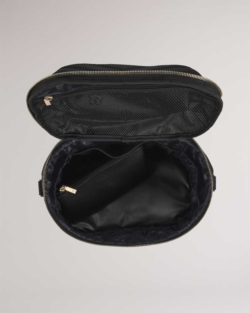 Black Ted Baker Almie Softside Vanity Case | ZA0000421