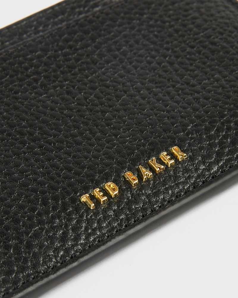 Black Ted Baker Briell Zip Card Holder | ZA0000394