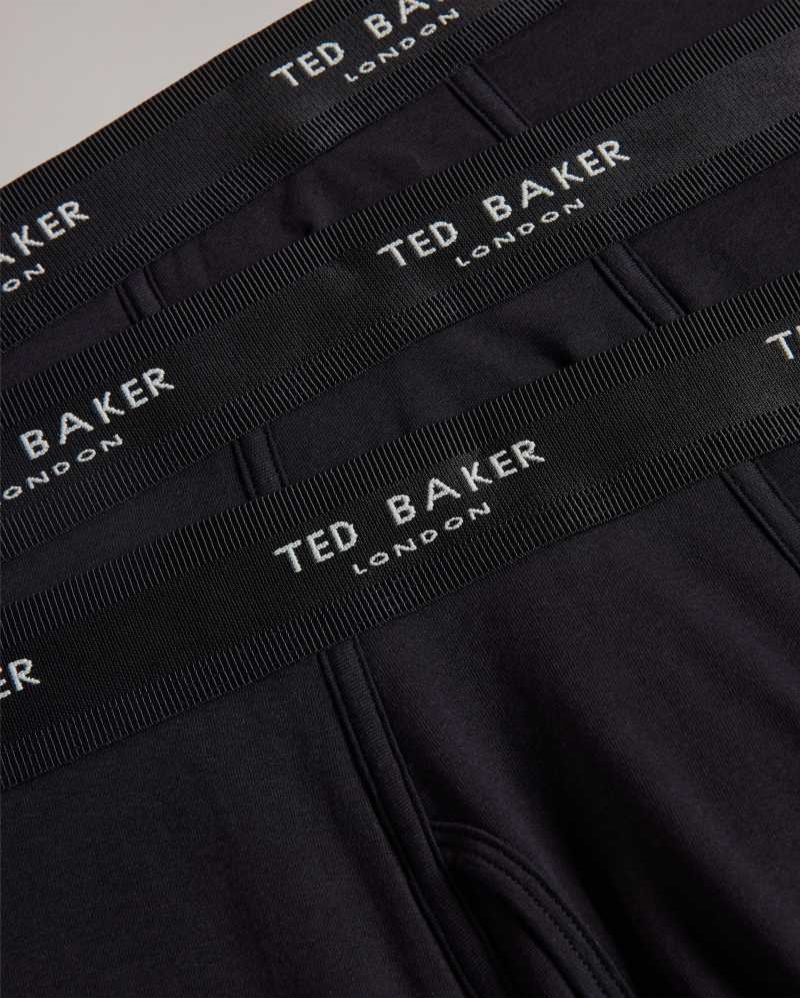 Black Ted Baker Enzzo 3 Pack Boxer Briefs | ZA0001575