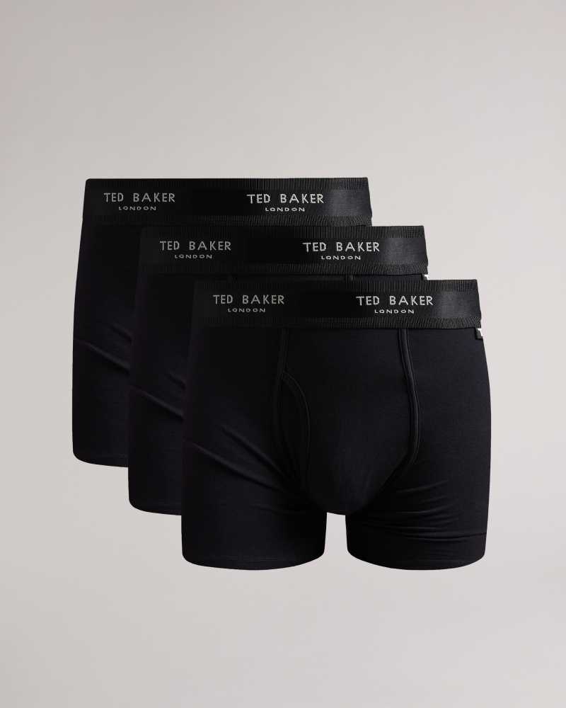 Black Ted Baker Enzzo 3 Pack Boxer Briefs | ZA0001575