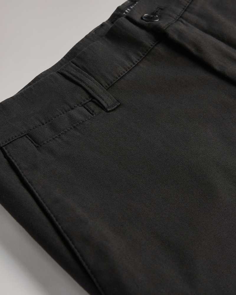 Black Ted Baker Genbee Casual Relaxed Chinos | ZA0001568