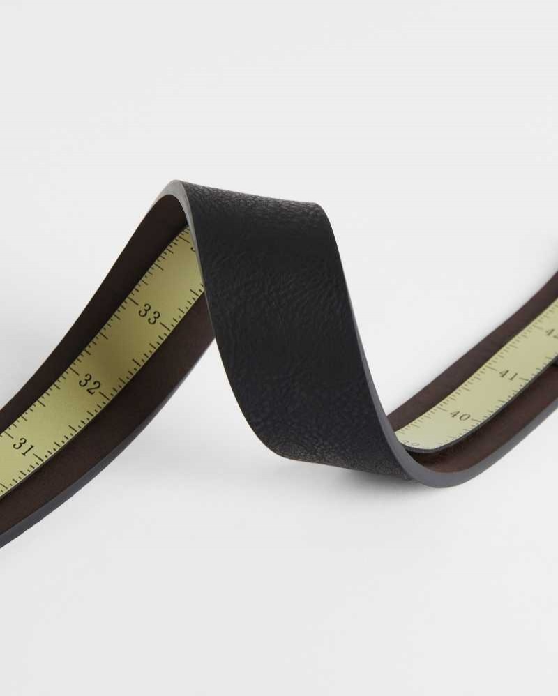 Black Ted Baker Rate Casual Belt In A Box | ZA0001753