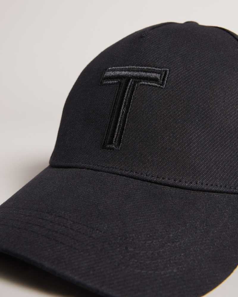 Black Ted Baker Tristen Baseball Cap | ZA0001840