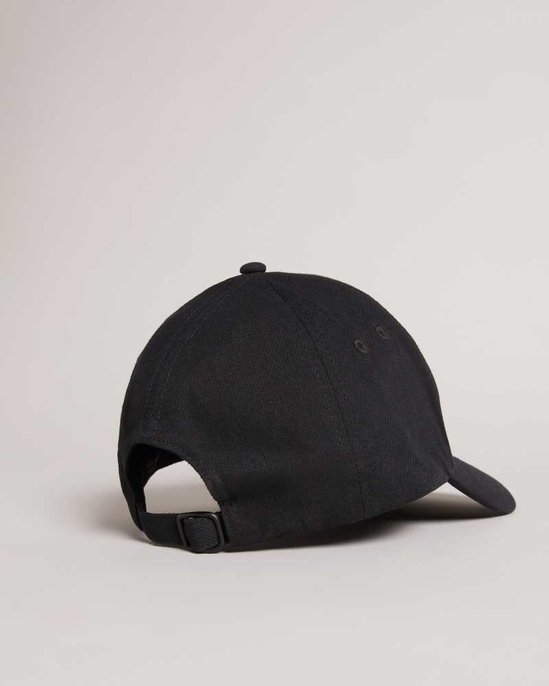 Black Ted Baker Tristen Baseball Cap | ZA0001840