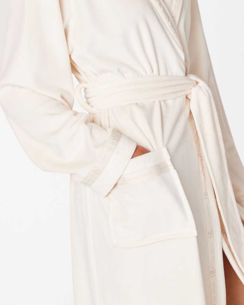 Cream Ted Baker Fluret M19999 Cosy Robe | ZA0000799