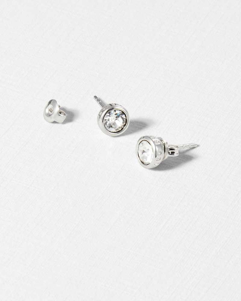 Crystal Ted Baker Sinaa Round Stud Earrings | ZA0001949