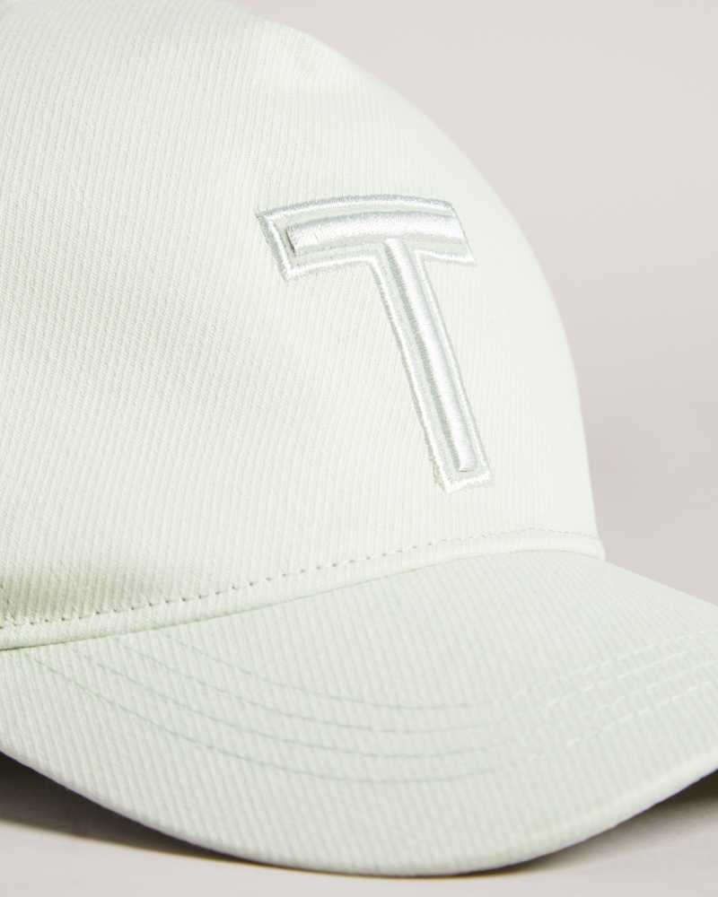 Light Green Ted Baker Tristen Baseball Cap | ZA0001844