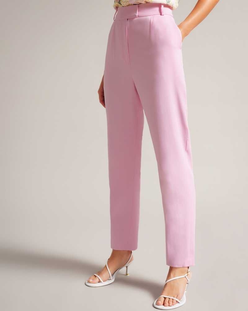 Lilac Ted Baker Myyiat Slim Trousers | ZA0001452