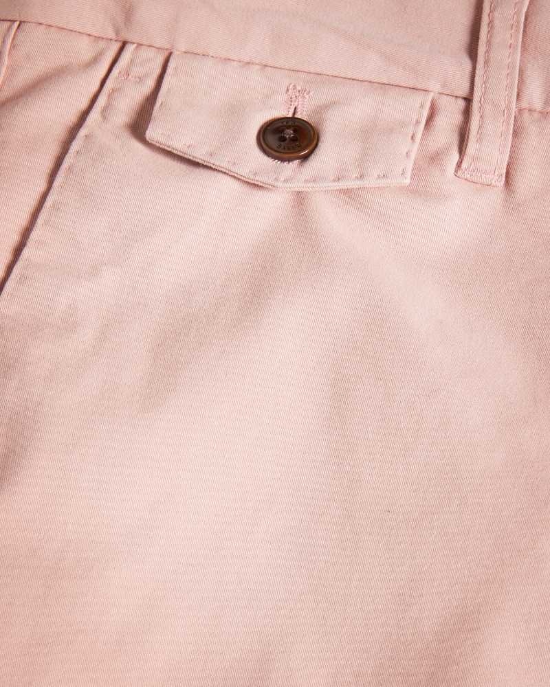 Medium Pink Ted Baker Ashfrd Chino Shorts | ZA0001037