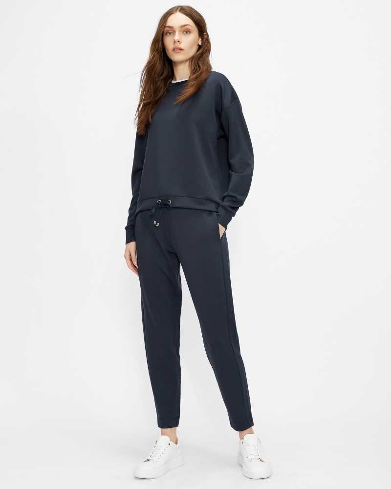 Navy Ted Baker Yannett Jersey Jogger | ZA0001461