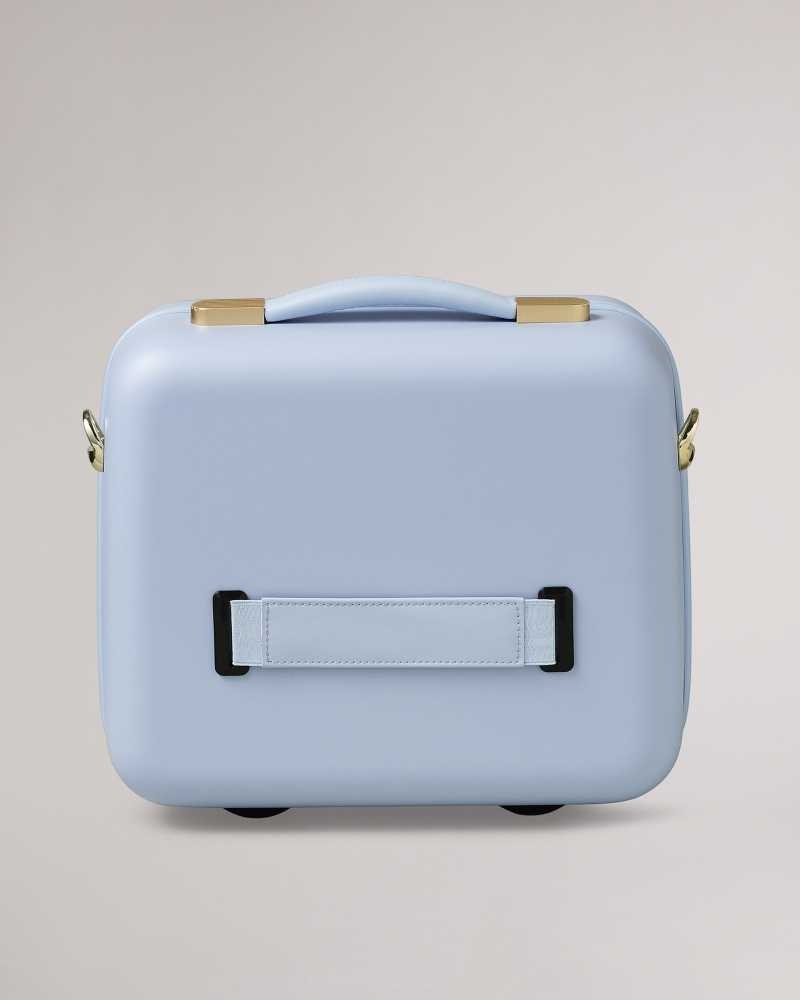 Pale Blue Ted Baker Beelle Bow Detail Vanity Case | ZA0000430