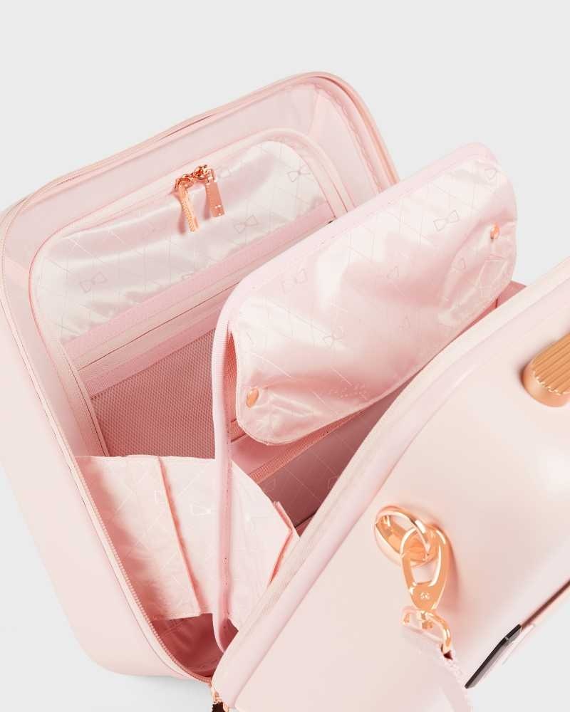 Pink Ted Baker Beelle Bow Detail Vanity Case | ZA0000422