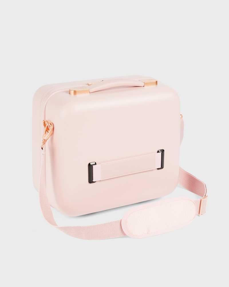 Pink Ted Baker Beelle Bow Detail Vanity Case | ZA0000422