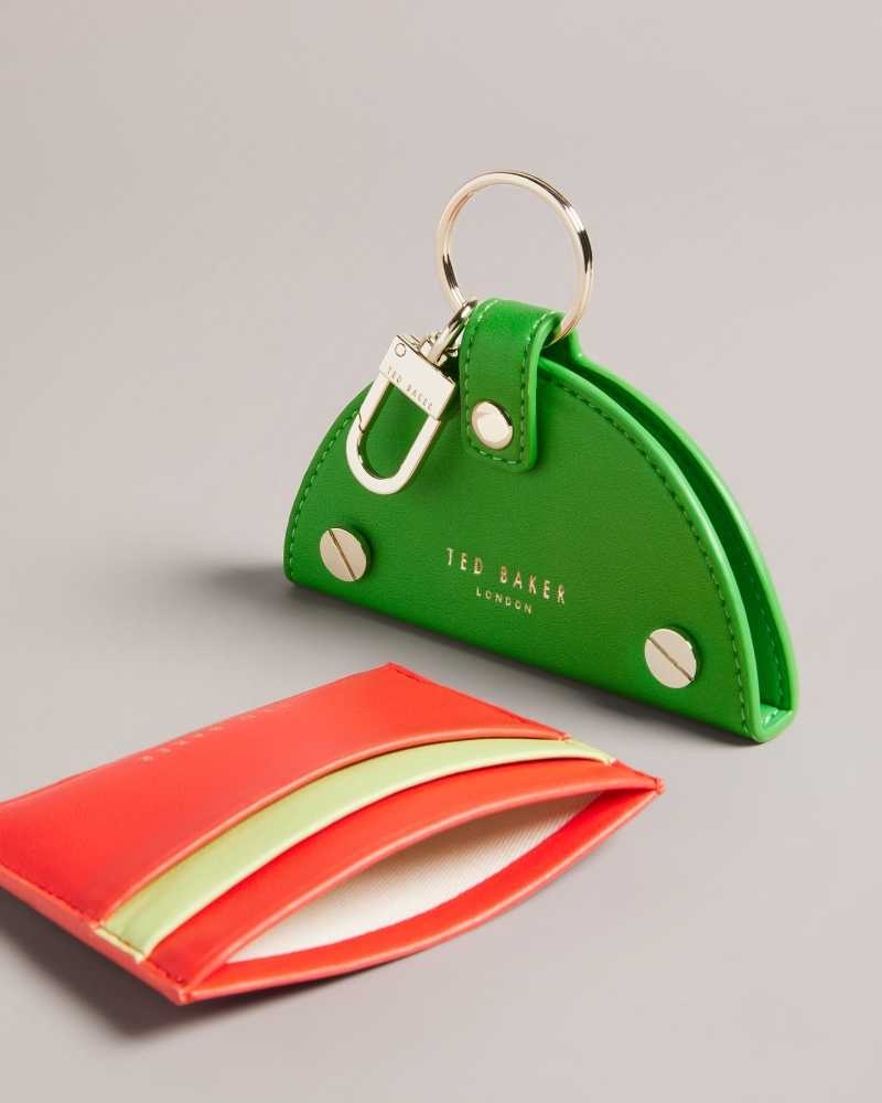 Red Ted Baker Wmelon Watermelon Keyring And Card Holder | ZA0000340