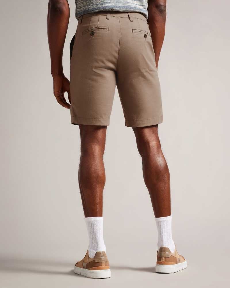 Tan Ted Baker Cortrom Core Shorts | ZA0001042