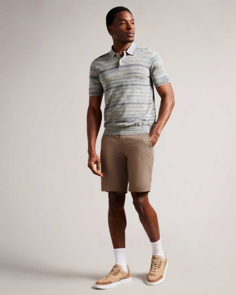 Tan Ted Baker Cortrom Core Shorts | ZA0001042