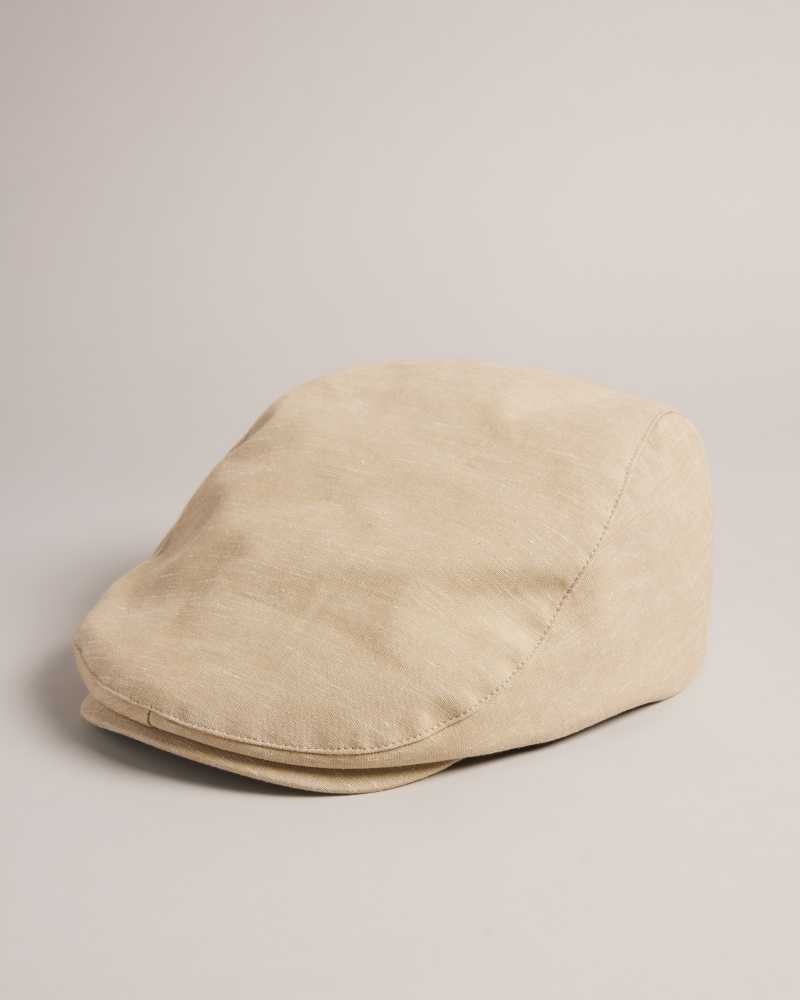 Tan Ted Baker Eastoni Flat Cap | ZA0001836