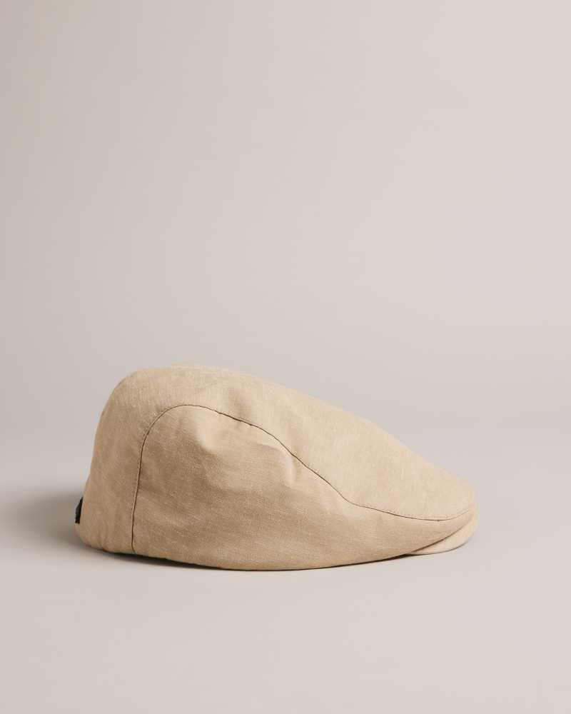 Tan Ted Baker Eastoni Flat Cap | ZA0001836